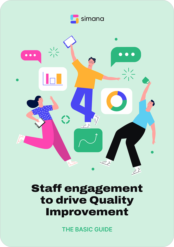 Staff engagement in QI ebook cover