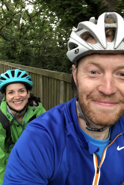 Simana team building biking