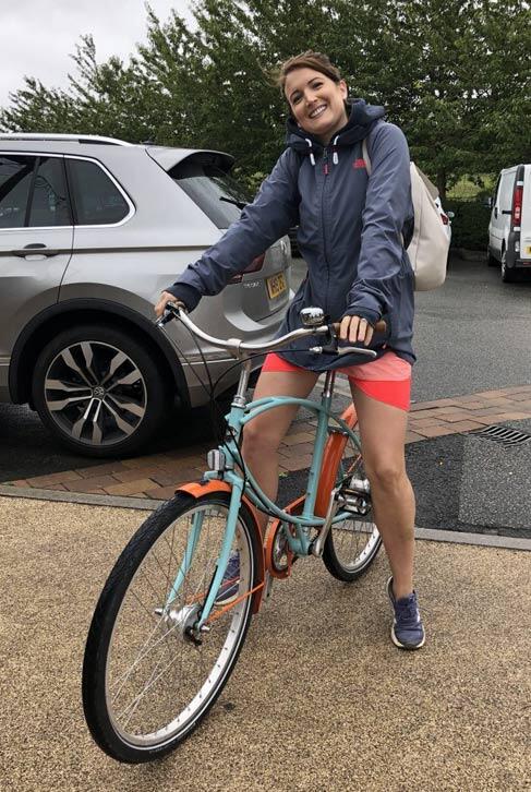Simana team building biking