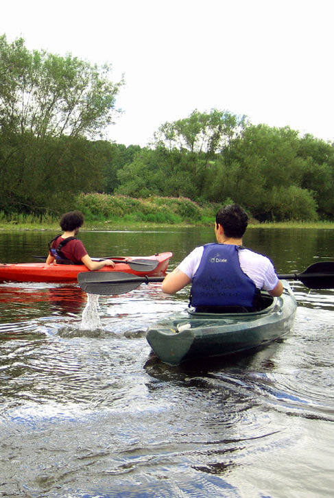 Simana team kayak